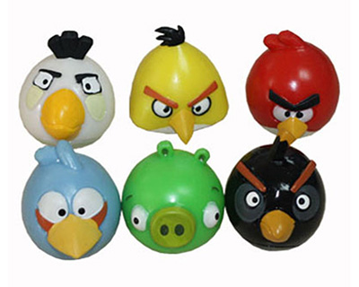 Angry Birds Jellyball Range Soft Squidgy Fun Toy 11cm Tall Squeezy Stress Ball 